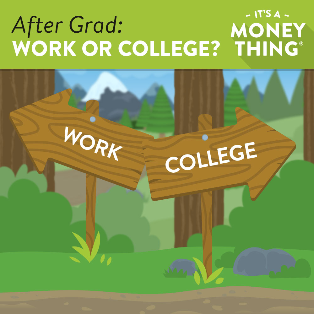Arrows of Work direction or College direction