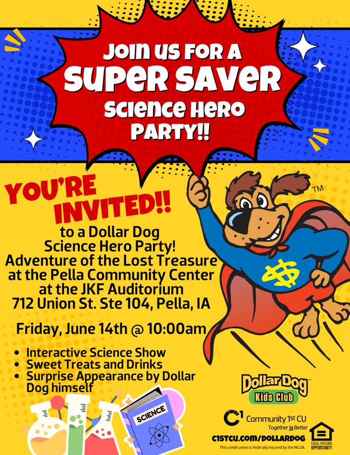 Pella Science Hero Party